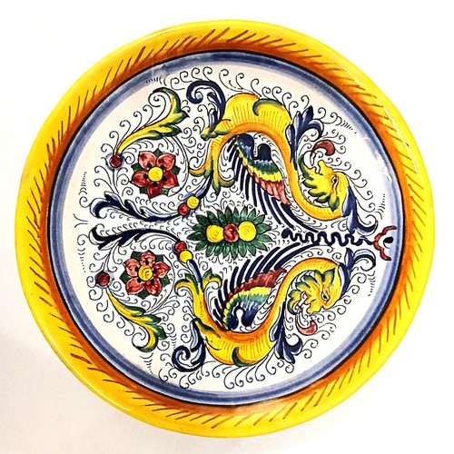 Piatto ceramica deruta - piatto,