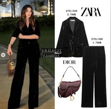 Giacca blazer ZARA VELVET XL