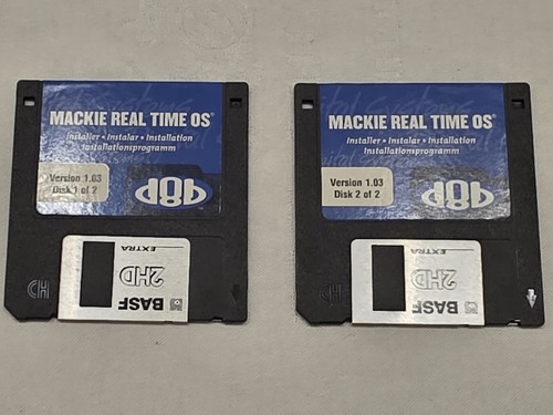 Floppy disk mackie real - mackie, time