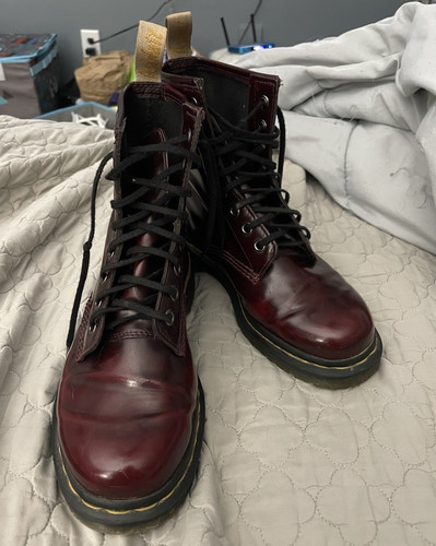 Stivali stringati martens - stivali, dr.