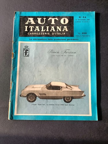 Auto italiana 1956 - auto,