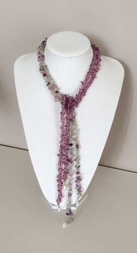Collana fluorite - collana,