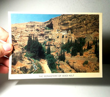 CARTOLINA THE MONASTERY OF WADI KELT TURISMO VIAGGI DA COLLEZIONE - (125)