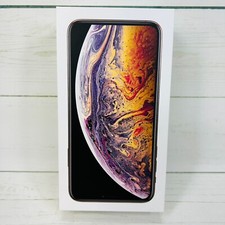 Apple iPhone Xs Max 64 GB grigio siderale scatola vuota e brochure originale vendita al dettaglio