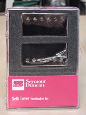 Seymour Duncan Seth Lover Humbucker Pickup Set - Nichel - NUOVO