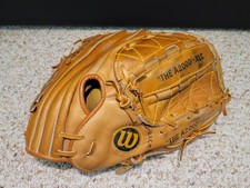 Guanto da baseball Wilson A2000 XLC (USA) Pro foderato in lana posteriore vintage RHT guanto guanto guanto