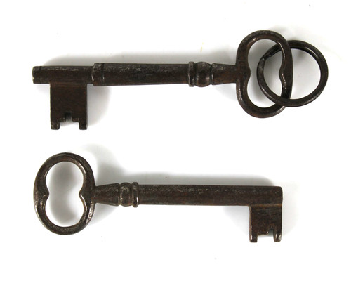 Coppia chiavi antiche in - chiavi,