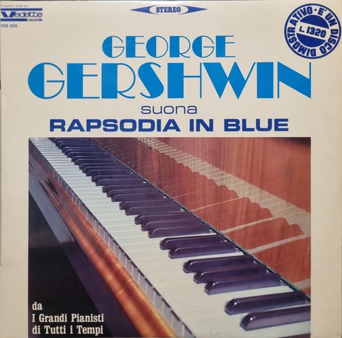 Gershwin rapsodia blue - -, in