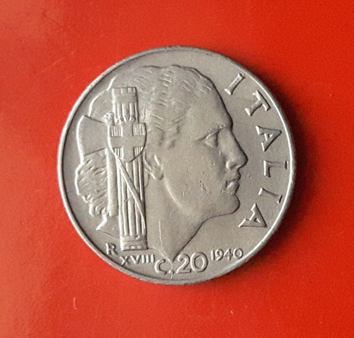 Centesimi 1940 errore - 20,