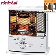 TOYOTOMI Stufa a Cherosene RC-S2824(W) Bianco Doppia Pulizia Deodorante Controllo Calore