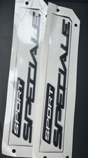 2 EMBLEMA LOGO SCRITTA SPORT