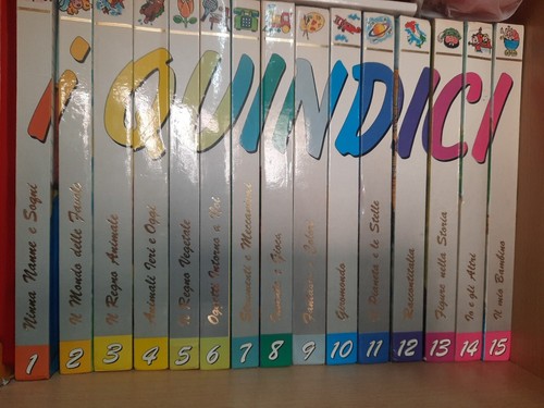 Collana libri quindici - libri, i