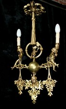 Antico raro lampadario