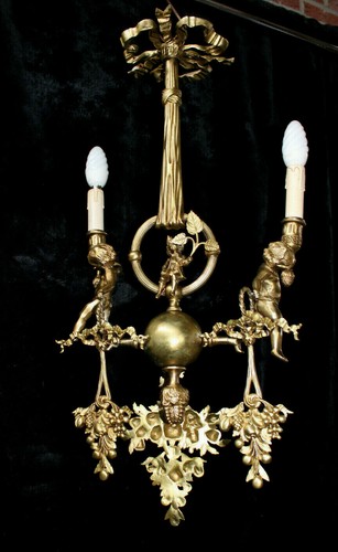 Antico raro lampadario