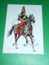 Cartolina Militaria Uniformi  Regno di Napoli - Reggimento Carabinieri a Cavallo