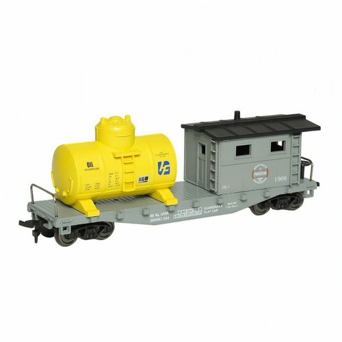 Carro pianale con cisterna - con,