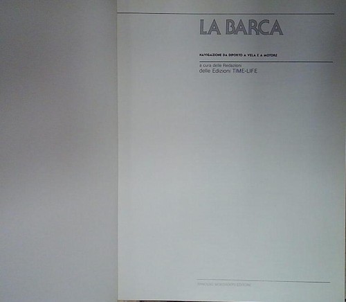 Barca navigazione da - aa.vv, la