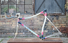 Olmo Time Trial Rahmen Zeitfahrrad Rennrad Vintage Chrono Stahl frame