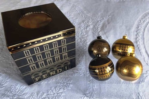 Set palline natale fendi - palline,