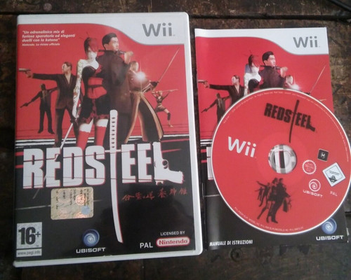 Wii red steel nintendo - steel,