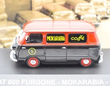 Modellino auto furgone scala