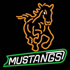 Insegna LED Neon Mustangs