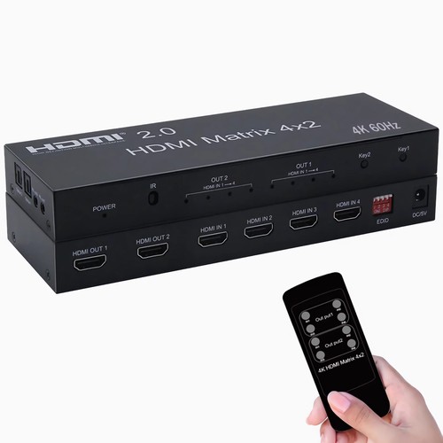 C11d hdmi matrix splitter 4x2 - c11d,