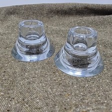 Vintage IKEA Clear Glass 2 Way