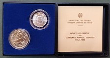 Monete celebrative Campionati Mondiali di Calcio Italia 1990
