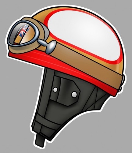 Mike hailwood helmet left - hailwood,