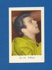 1962 Dutch Gum Ex #64 Fabian