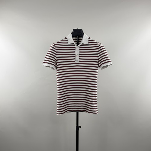 Polo uomo gucci righe - righe, bianca