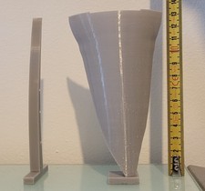 Diga Del Vajont. 2 Modellini (Sezione + Sviluppata) In Scala 1:2000 - S.A.D.E.