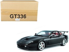 Modellino auto Ferrari 550 Koenig Special 1/18 1997 nero rosso interno GT Spirit