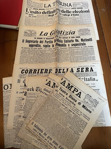 Giornali epoca prime - giornali, d'epoca