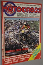 MOTOCROSS n. 7 Luglio 1981 AIM 80 mondiali 125 250