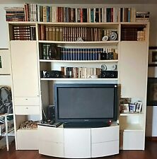 Mobile soggiorno e cassettiera bianco avorio. Perfette condizioni, come nuovo.