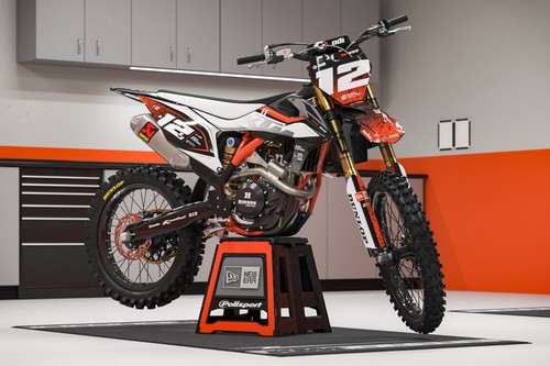 Kit grafica ktm shark - shark, mx