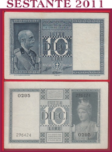 Italia italy lire - italy,, impero
