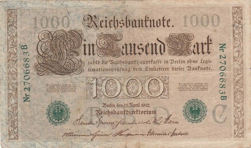 Germania 1000 reichsmarks - germania,