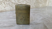 Accendino Zippo Vintage Marlboro Ottone. Stampa cowboy USA del 1994