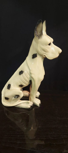 Scultura vintage cane razza - vintage,
