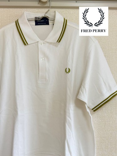 Polo fred perry bianca verde - fred,