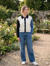 Cardigan Zara panna taglia M