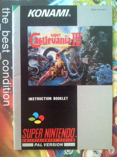 Manuale super castlevania - manuale, iv