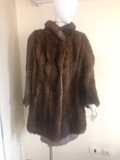 Pelliccia Opossum  colore marrone sfumato