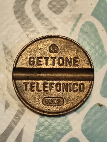 Gettone telefonico 1980 sigla - 1980,