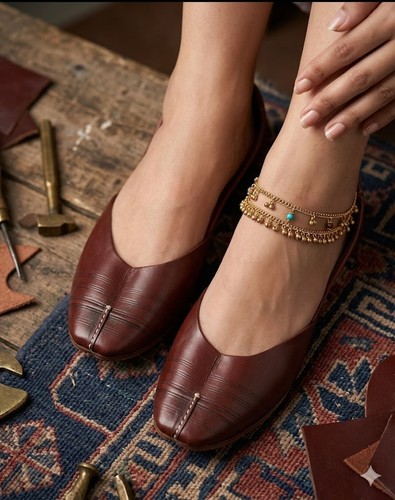 Scarpe indiane donna fatte - scarpe, da