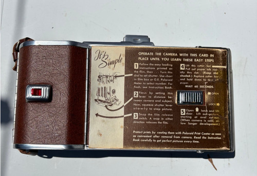Vintage polaroid land camera - vintage,