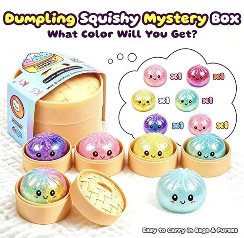 Dumpling squishy surprise - surprise, box